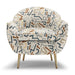 KISSLY ACCENT CHAIR- 4510BN - House Of Furniture/Allan's Gallery
