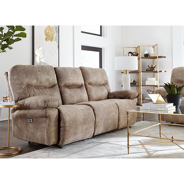 LEYA COLLECTION POWER HEAD TILT RECLINING SOFA- S670RZ4