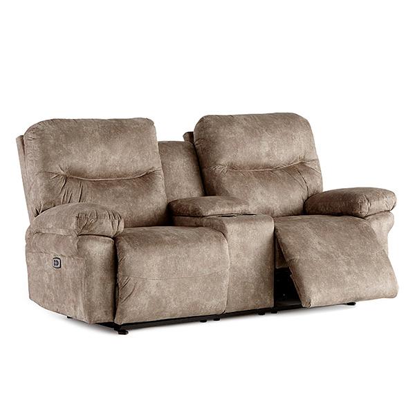 LEYA LOVESEAT POWER HEAD TILT SPACE SAVER CONSOLE LOVESEAT - L670RY4