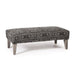 LINETTE BENCH OTTOMAN W/2 PILLOWS- 9950R2P - House Of Furniture/Allan's Gallery