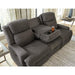O'NEIL COLLECTION RECLINING SOFA W/ FOLD DOWN TABLE- S920RA4 - House Of Furniture/Allan's Gallery
