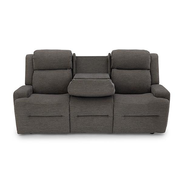 O'NEIL COLLECTION RECLINING SOFA W/ FOLD DOWN TABLE- S920RA4