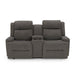 O'NEIL LOVESEAT POWER HEAD TILT SPACE SAVER CONSOLE LOVESEAT - L920RY4 - House Of Furniture/Allan's Gallery