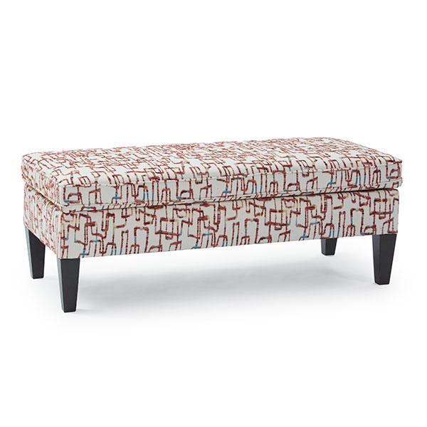 PEONY STORAGE OTTOMAN- 9910DW