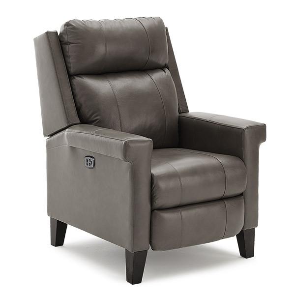 PRIMA LEATHER POWER HEAD TILT HIGH LEG RECLINER - 3LZ40RLU