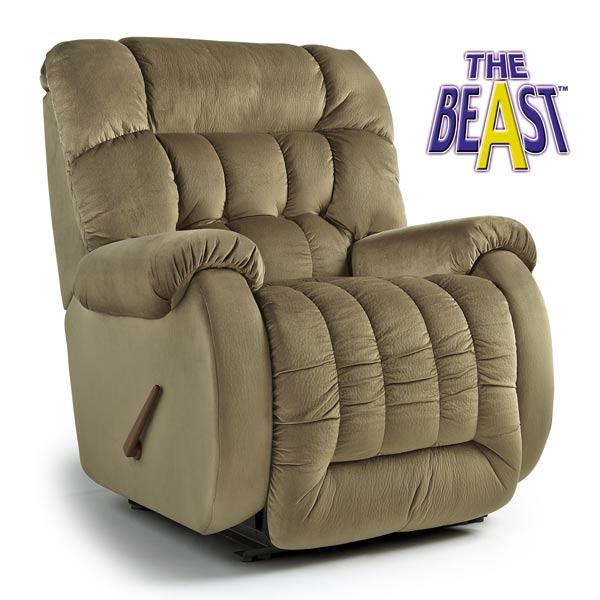 RAKE LEATHER BEAST SPACE SAVER RECLINER- 9B14LV image