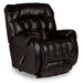 RAKE LEATHER BEAST SPACE SAVER RECLINER- 9B14LV - House Of Furniture/Allan's Gallery