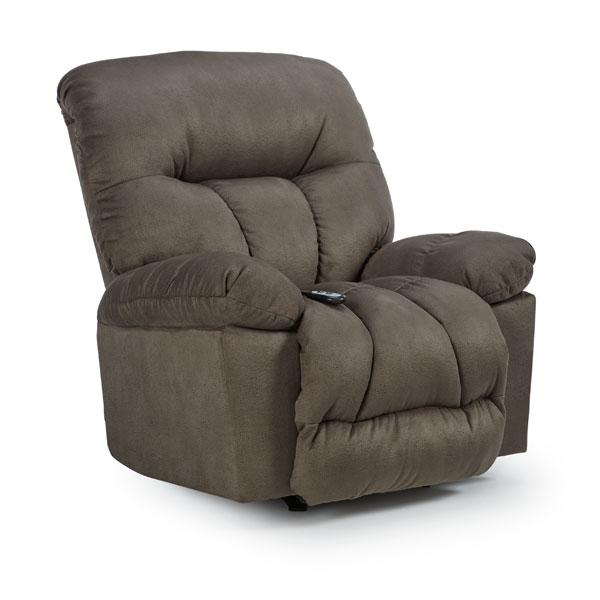 RETREAT LEATHER POWER SPACE SAVER RECLINER- 8NP04LU