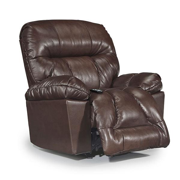 RETREAT LEATHER POWER ROCKER RECLINER- 8NP07LU