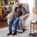 ROSCOE BEAST ROCKER RECLINER - 9B27 - House Of Furniture/Allan's Gallery