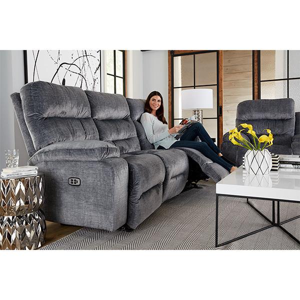 RYSON COLLECTION POWER RECLINING CONVERSATION SOFA- U850RP4