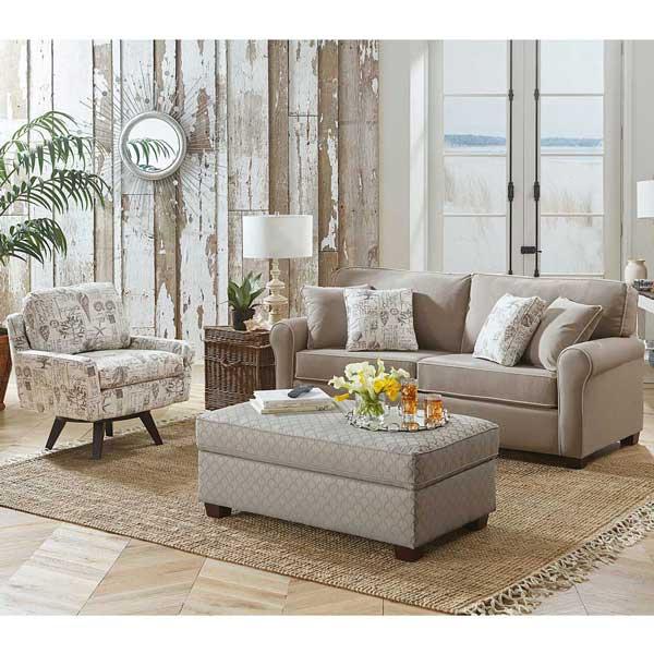 SHANNON COLLECTION MEMORY FOAM SOFA QUEEN SLEEPER- S14MQR