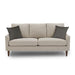 SMITTEN COLLECTION STATIONARY SOFA W/2 PILLOWS- S30BN - House Of Furniture/Allan's Gallery