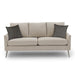 SMITTEN COLLECTION STATIONARY SOFA W/2 PILLOWS- S30BN - House Of Furniture/Allan's Gallery