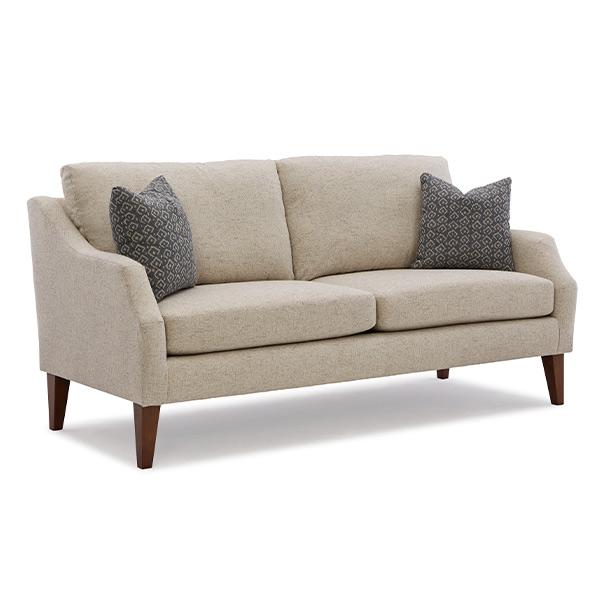 SYNDICATE COLLECTION STATIONARY SOFA W/2 PILLOWS- S32DW