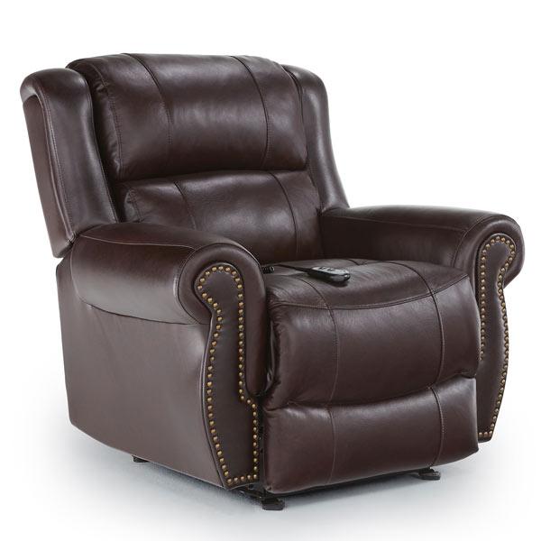 TERRILL LEATHER POWER ROCKER RECLINER- 8NP77LU