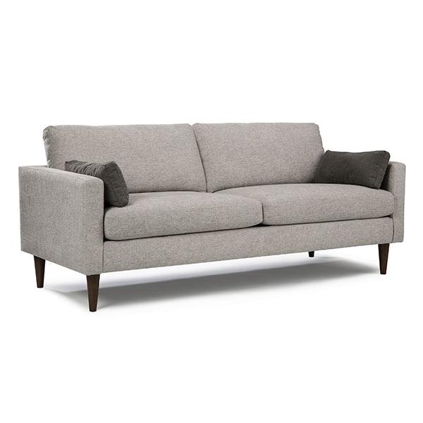 TRAFTON COLLECTION STATIONARY SOFA W/2 PILLOWS- S10BG