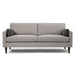 TRAFTON COLLECTION LEATHER STATIONARY SOFA W/2 PILLOWS- S10BNLU - House Of Furniture/Allan's Gallery
