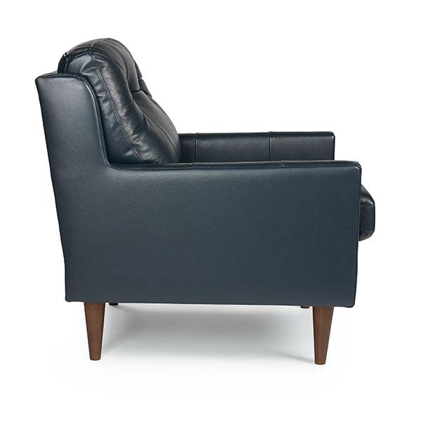 TREVIN LEATHER CLUB CHAIR- C38RLU