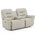 UNITY LOVESEAT LEATHER SPACE SAVER LOVESEAT- L730CA4 - House Of Furniture/Allan's Gallery
