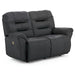 UNITY LOVESEAT LEATHER SPACE SAVER LOVESEAT- L730CA4 - House Of Furniture/Allan's Gallery