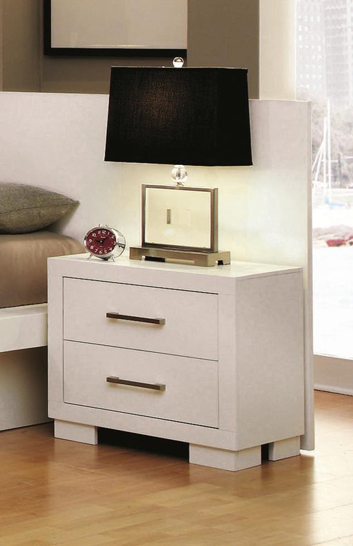 Jessica Nightstand Panels White (Set of 2) - House Of Furniture/Allan's Gallery