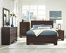 Kauffman California King, Eastren King, & Queen Panel Bed Dark Cocoa - House Of Furniture/Allan's Gallery
