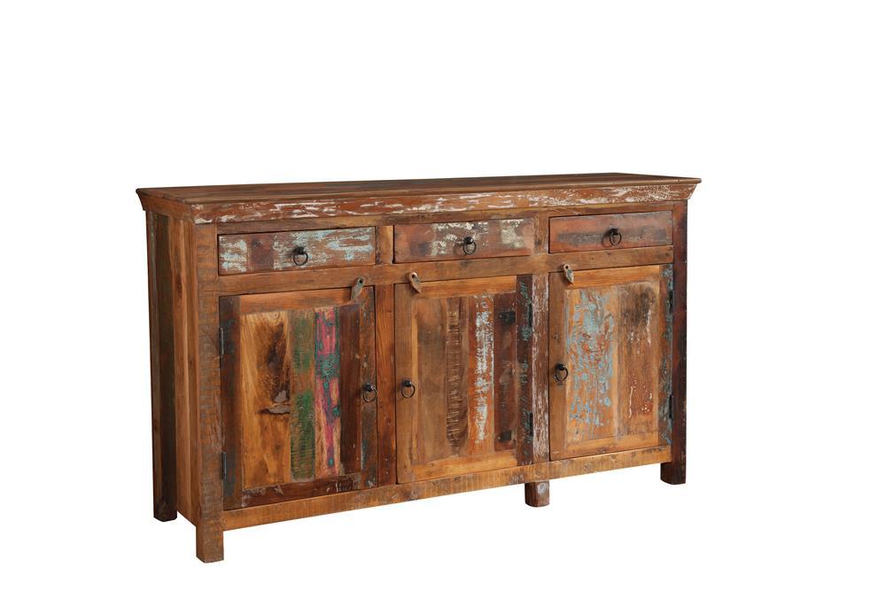 Harper 4-drawer Accent Cabinet Reclaimed Wood - House Of Furniture/Allan's Gallery