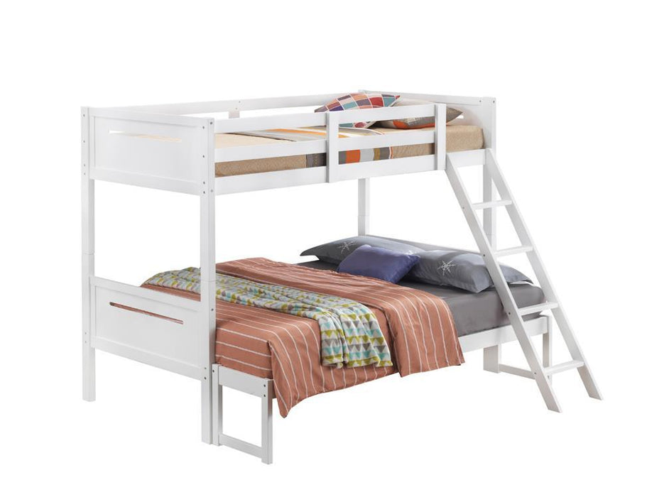 Littleton Twin Over Full Bunk Bed White