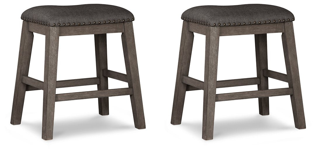 Caitbrook Counter Height Upholstered Bar Stool - House Of Furniture/Allan's Gallery