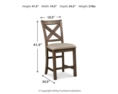Moriville Counter Height Dining Set - House Of Furniture/Allan's Gallery