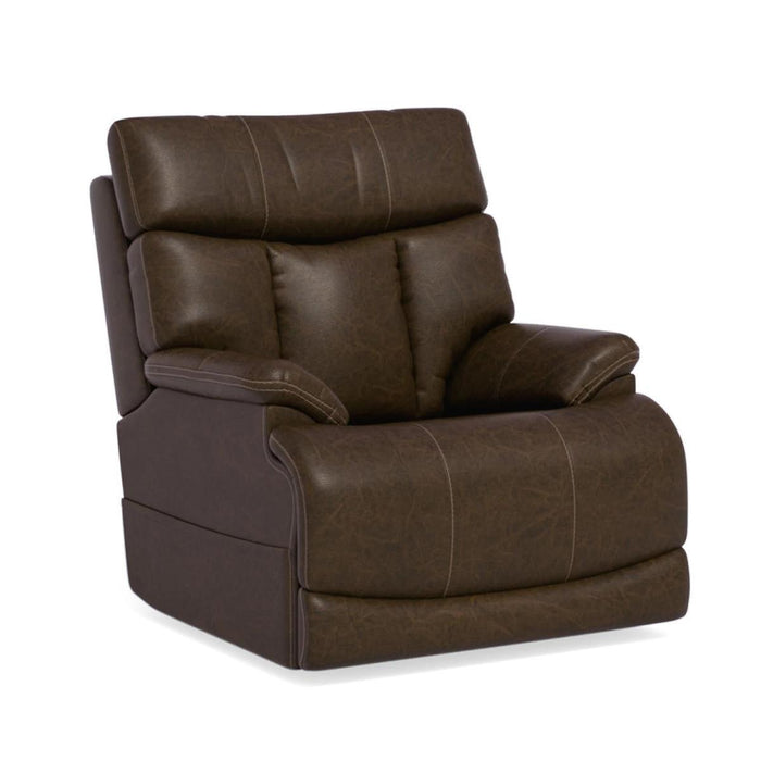 Flexsteel Clive Power Lift Recliner with Power Headrest and Lumbar image