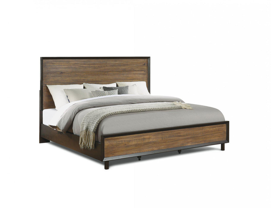 Flexsteel Wynwood Alpine King Panel Bed in Two-Tone