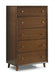 Flexsteel Wynwood Ludwig Drawer Chest in Medium Brown image