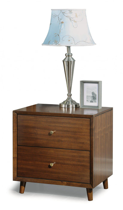 Flexsteel Wynwood Ludwig Night Stand in Medium Brown image