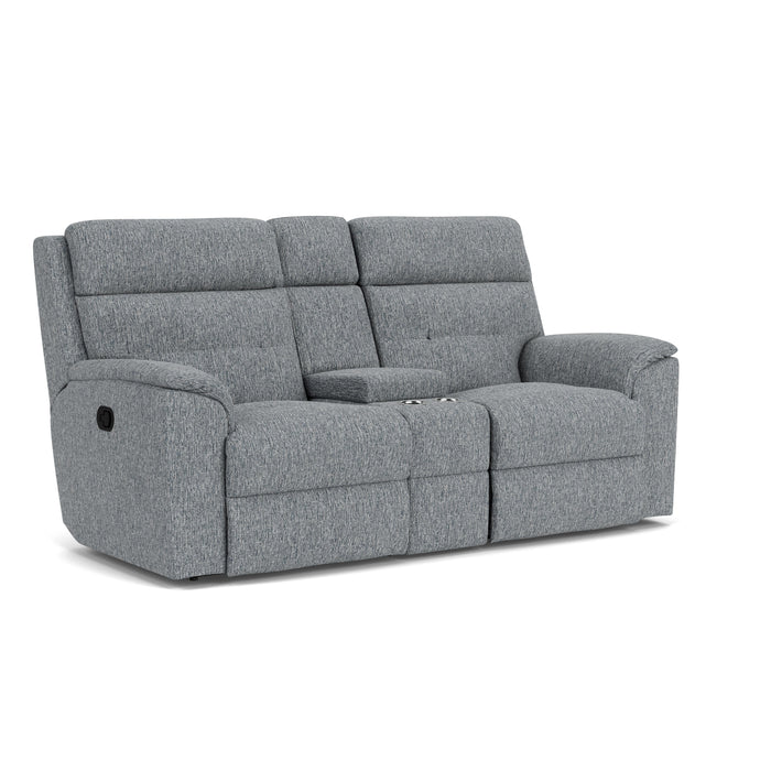 Mason 2804-601 Reclining Loveseat with Console