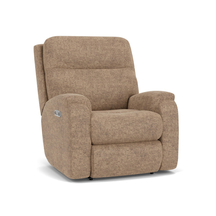 Penn 2860-51L Power Rocking Recliner with Power Headrest & Lumbar