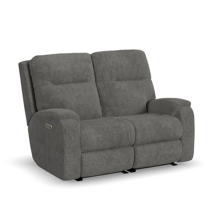 Penn 2860-60L Power Reclining Loveseat with Power Headrests & Lumbar image