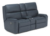 Rio 3904-601 Reclining Loveseat with Console image