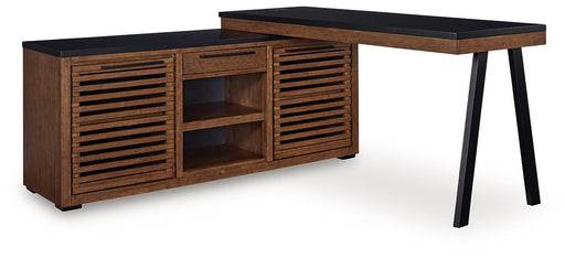 Kallari Credenza with Desk Return - House Of Furniture/Allan's Gallery