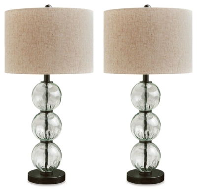 Airbal Table Lamp (Set of 2) - House Of Furniture/Allan's Gallery