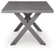 Half Moon Beach Outdoor Dining Table - House Of Furniture/Allan's Gallery