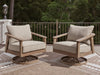 Harmony Headlands Outdoor Swivel Lounge with Cushion - House Of Furniture/Allan's Gallery