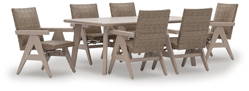 Cliff Trails Outdoor Dining Set - House Of Furniture/Allan's Gallery