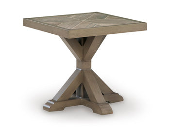 Laguna Heights Outdoor End Table - House Of Furniture/Allan's Gallery