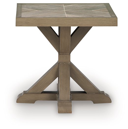 Laguna Heights Outdoor End Table - House Of Furniture/Allan's Gallery
