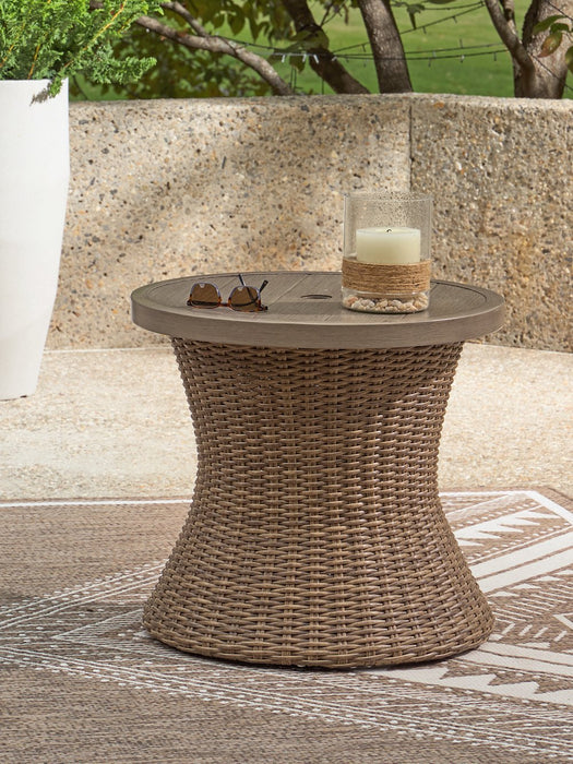 Laguna Heights Outdoor End Table - House Of Furniture/Allan's Gallery