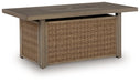 Laguna Heights Outdoor Fire Pit Table - House Of Furniture/Allan's Gallery
