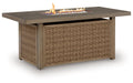 Laguna Heights Outdoor Fire Pit Table - House Of Furniture/Allan's Gallery