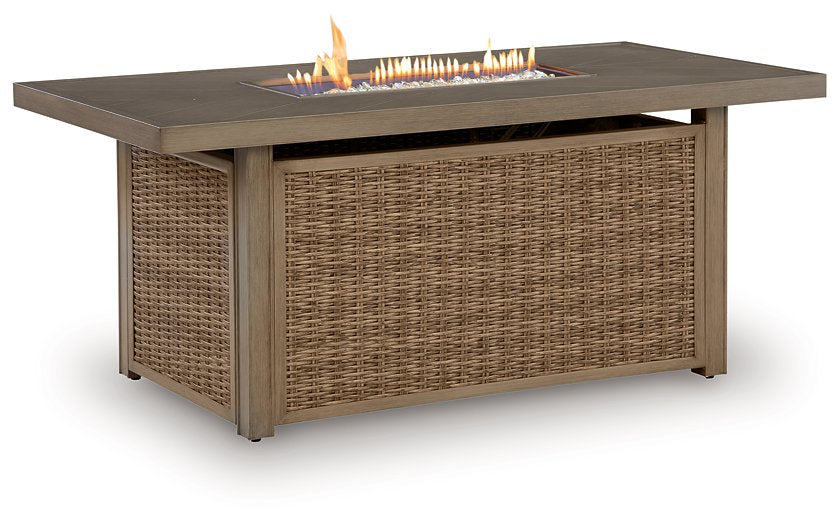 Laguna Heights Outdoor Fire Pit Table - House Of Furniture/Allan's Gallery